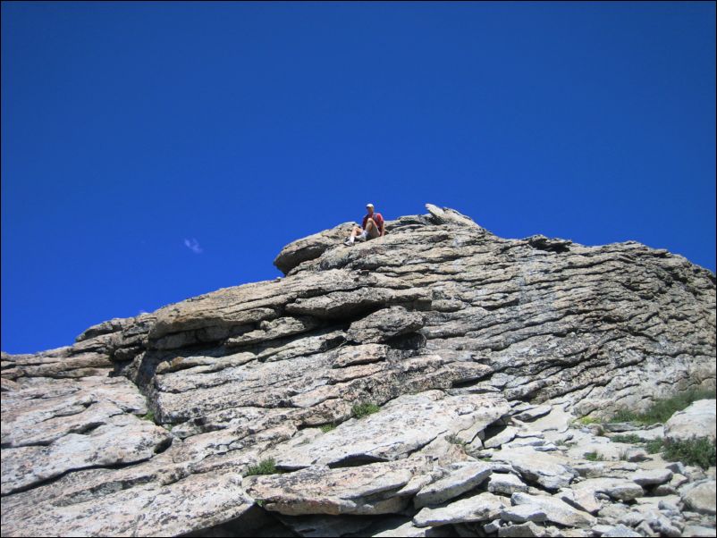 2006-07-22 Donner (18) Coming down summit